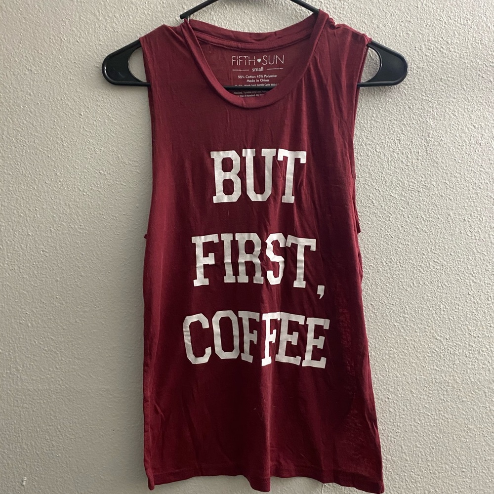 Maroon Tank Top